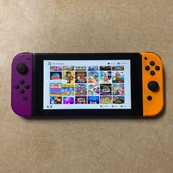 NINTENDO SWITCH V2 LOADED with Over 7500 GAMES 