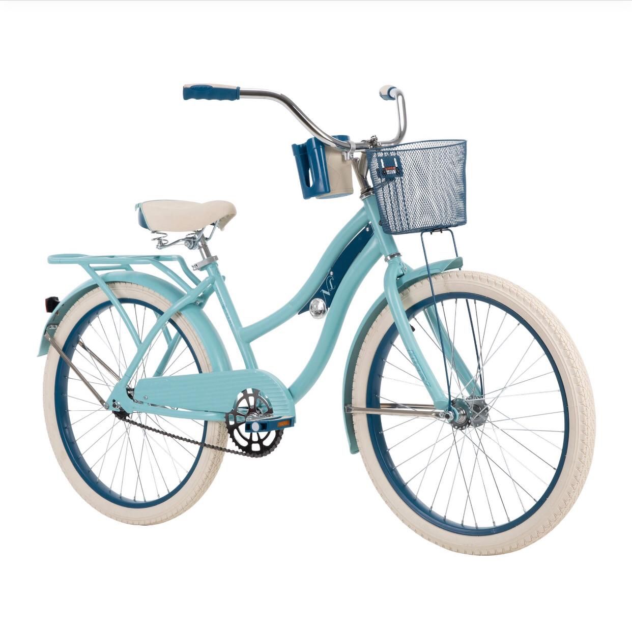 bicycle 24" Girls' Cruiser Bike, blue NEW