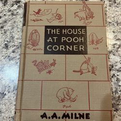 Vintage Hardcover “The House at Pooh Corner” Winnie the Pooh Milne