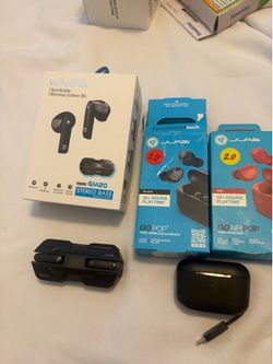 Jlab Go Pop & GM20 sport earbuds