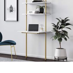 Ladder Bookshelf Desk