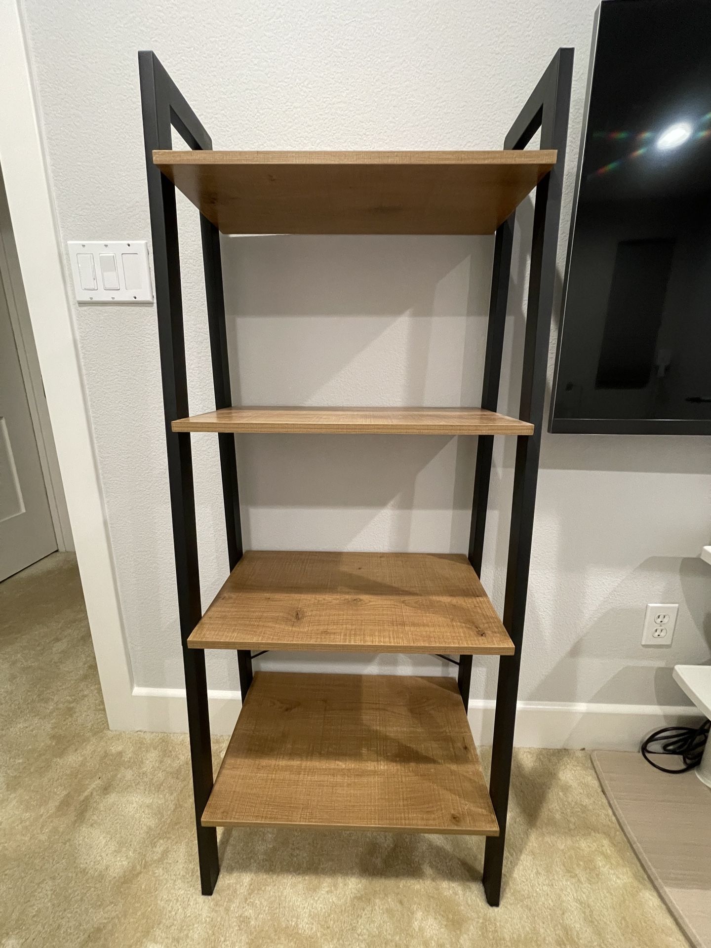 4-tier Ladder Shelf Bookshelf