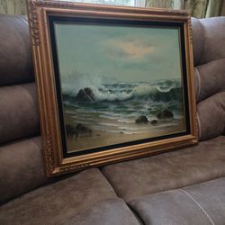 BEAUTIFUL OCEAN  PAINTING 