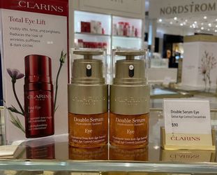 Clarins double eye serum new in box $30 each