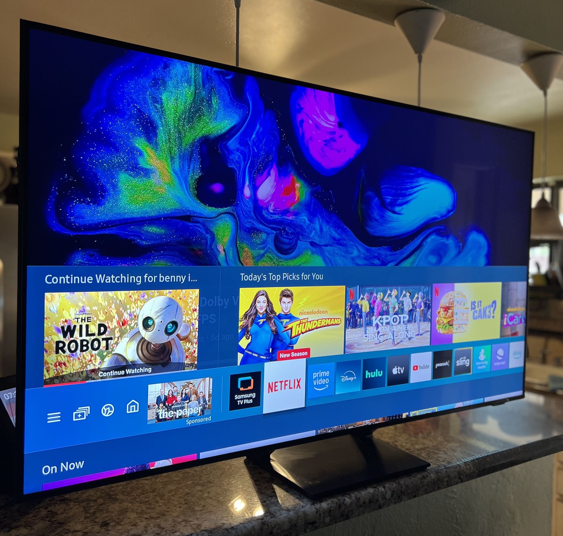 Samsung - 55" Class QN7OF Series Neo QLED Mini LED...