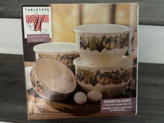 Kensington Garden Ceramic  Bowl set