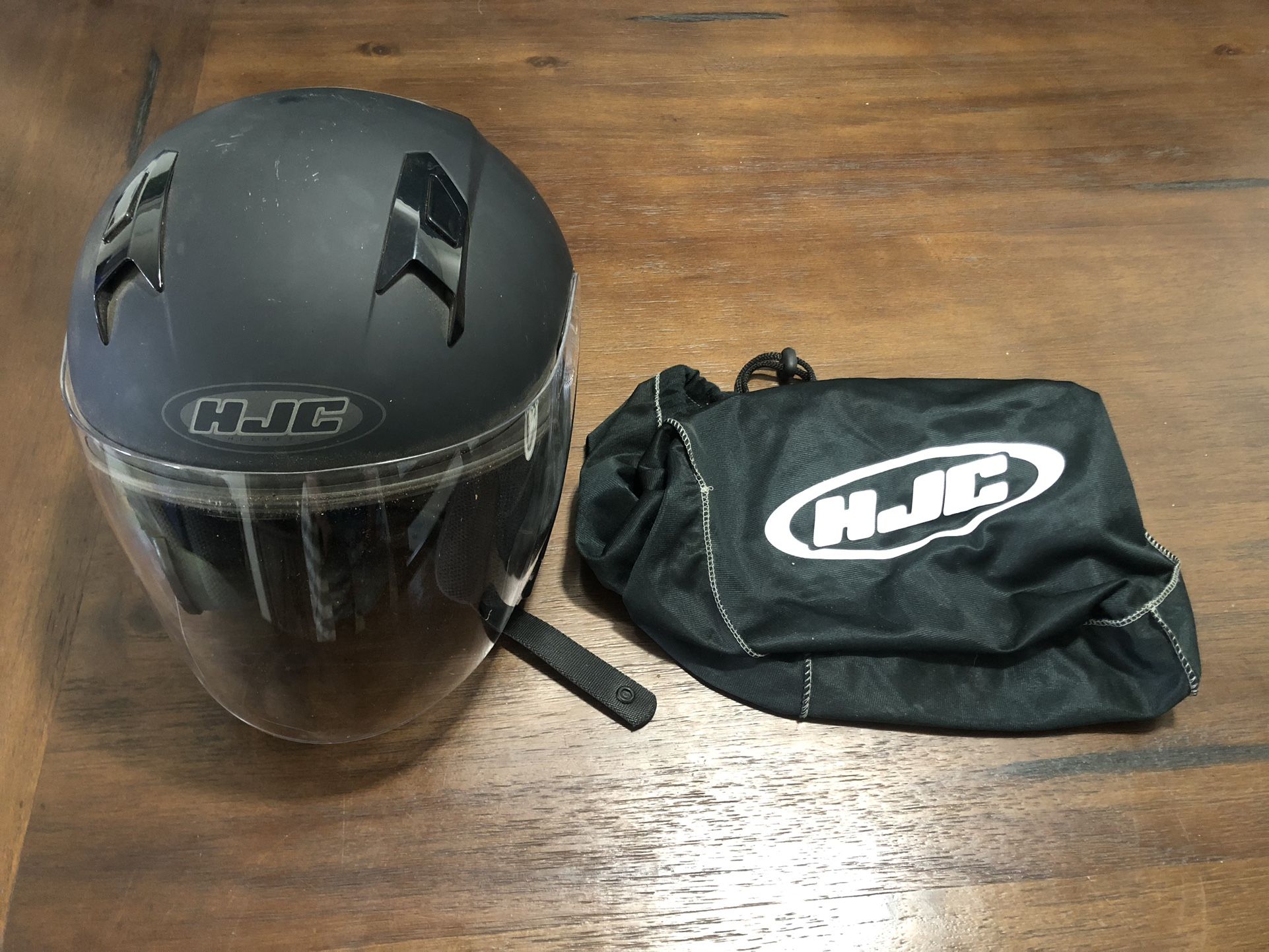 HJC CL-Jet Motorcycle Helmet Matte Black Size S