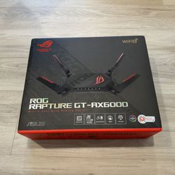 ASUS ROG Rapture GT-AX6000 WiFi 6 AX6000 Dual Band Gaming Router