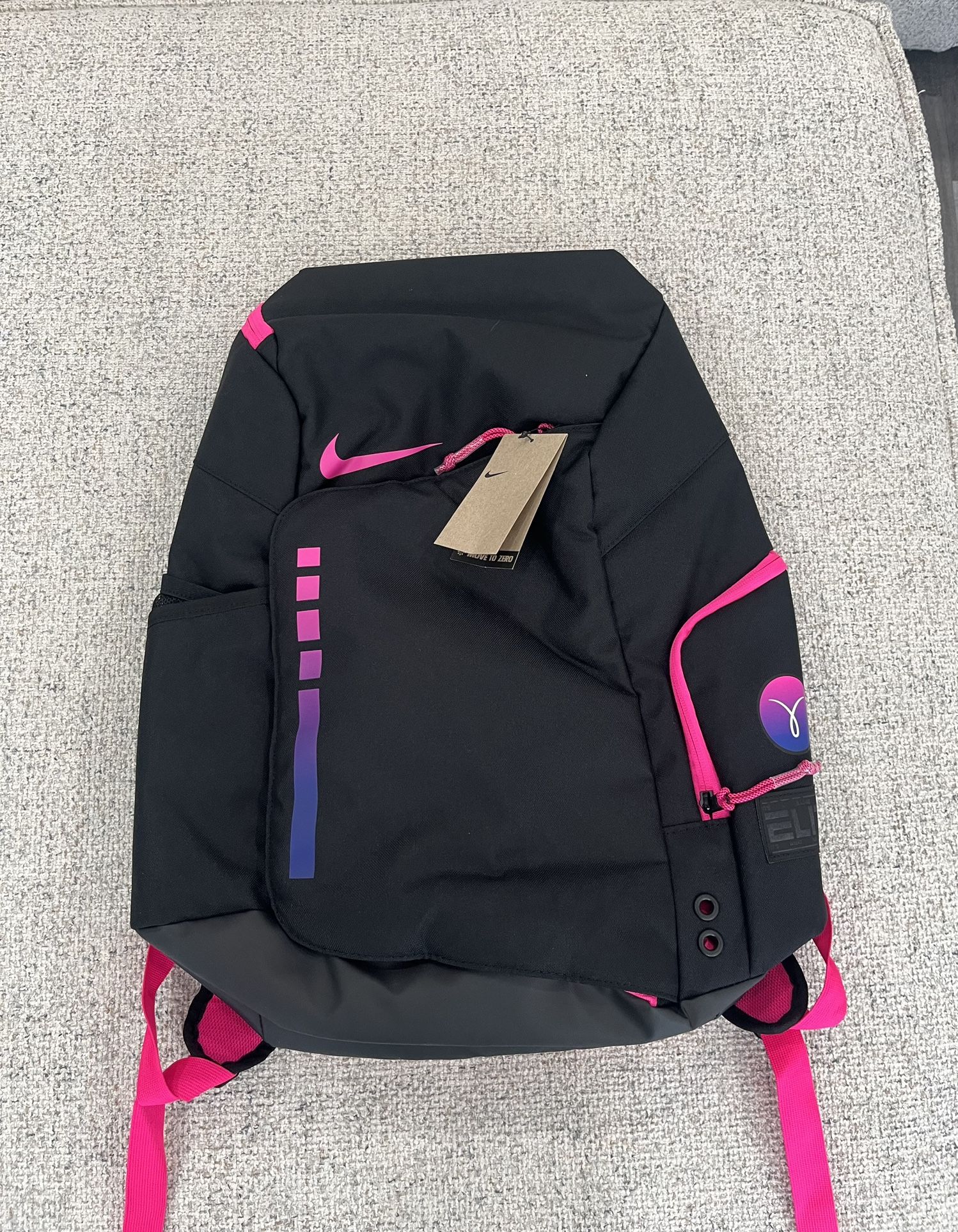 Nike hoops elite backpack pink hot sale