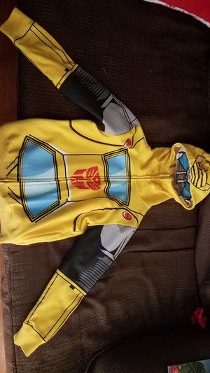 Photo Transformers Bumble Bee hoodie- size 6