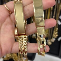 Pulseras Disponibles Oro 10 Kt Y 14 Kt 