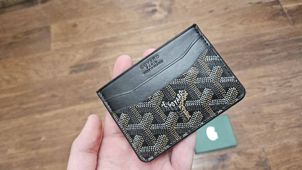 *NEW* Authentic Goyard Saint Sulpice Card Wallet/Holder Brown-Orange, Unisex
