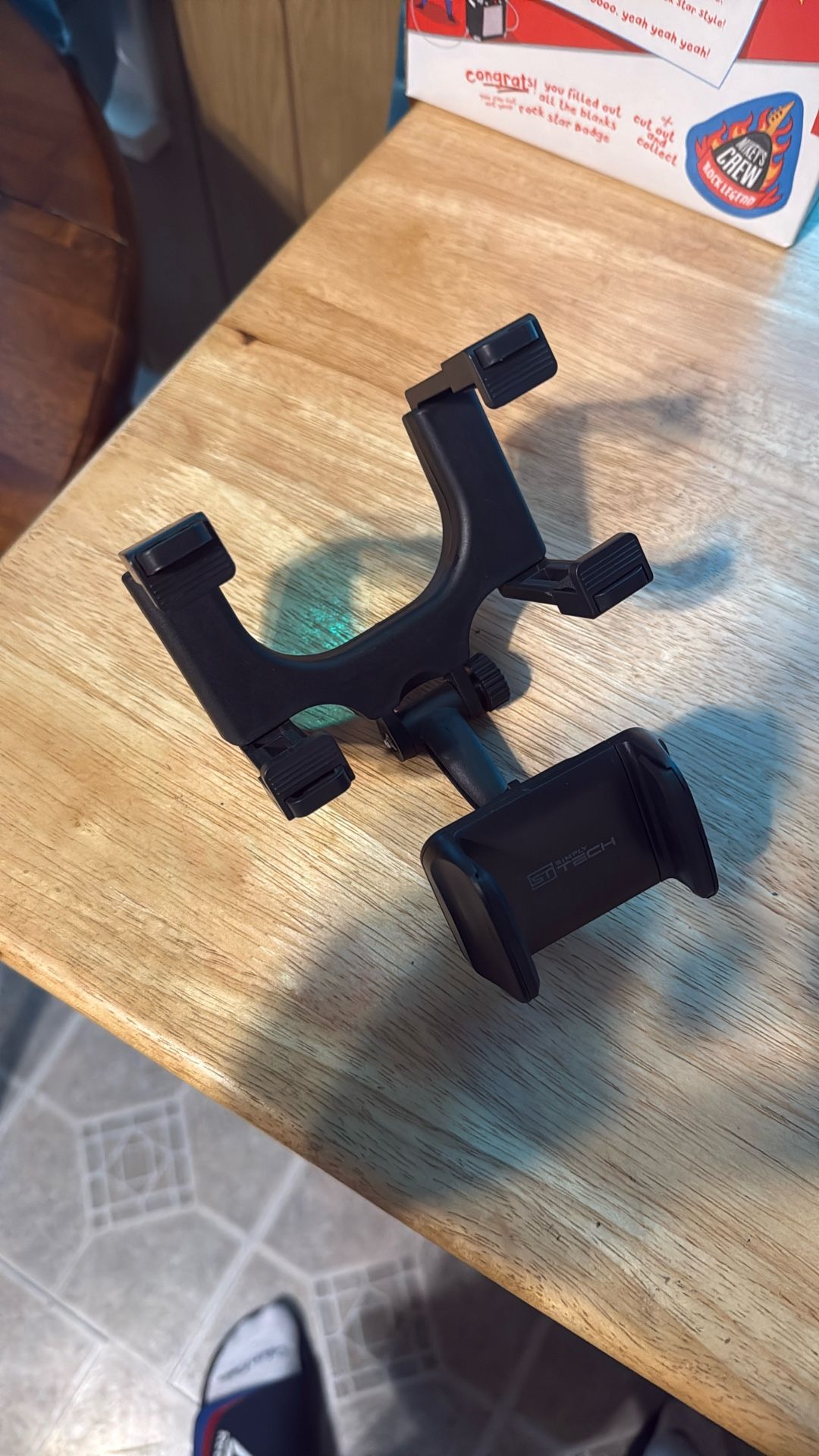 Rear View Mirror Phone Holder
