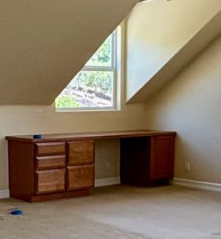 Office cabinets - real wood