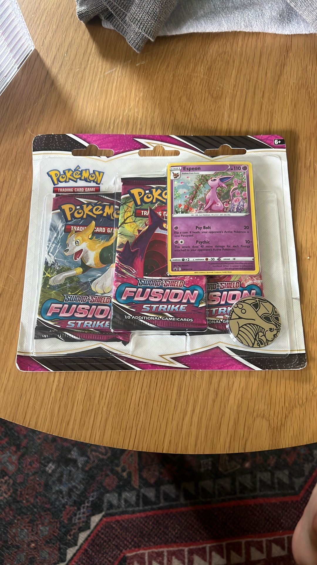 Fusion Strike 3-pack Blister Espeon