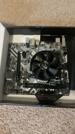 AS Rock A320M/ac motherboard with Ryzen 3 3100