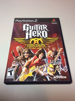 ps2 aerosmith guitar hero