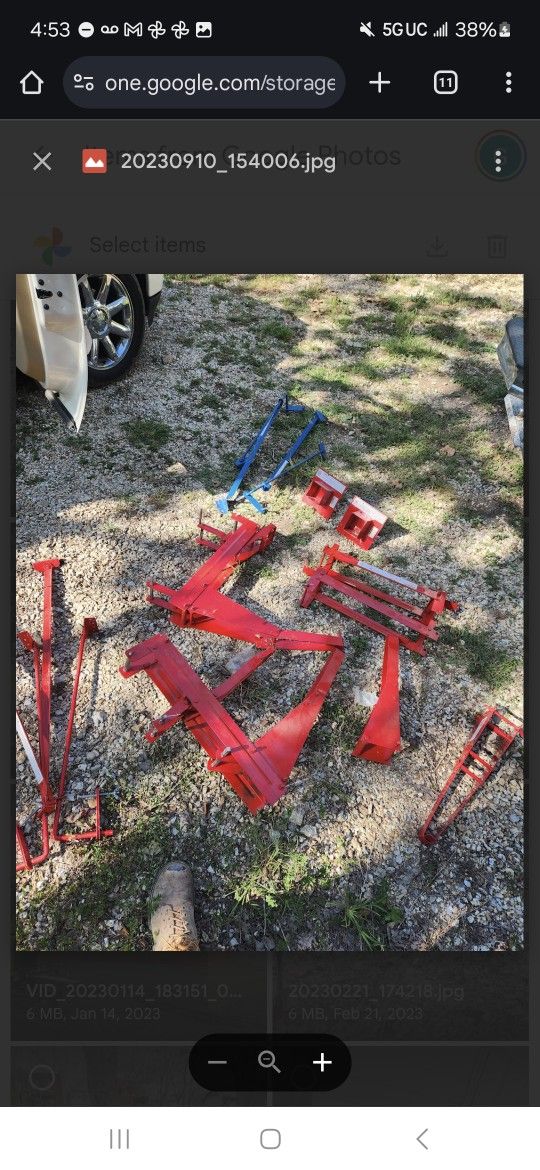 Entire Qual Com Pump Jack System And Extra Work Bench Sytem Setup Everything Needed