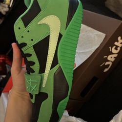 Travis scott jump man jacks jordan cj1-trexx green spark 