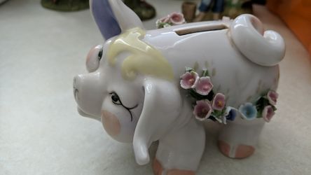 Lefton China Piggy Bank
