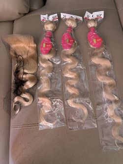 100% Human Hair 613 24 26 30 Bundles 