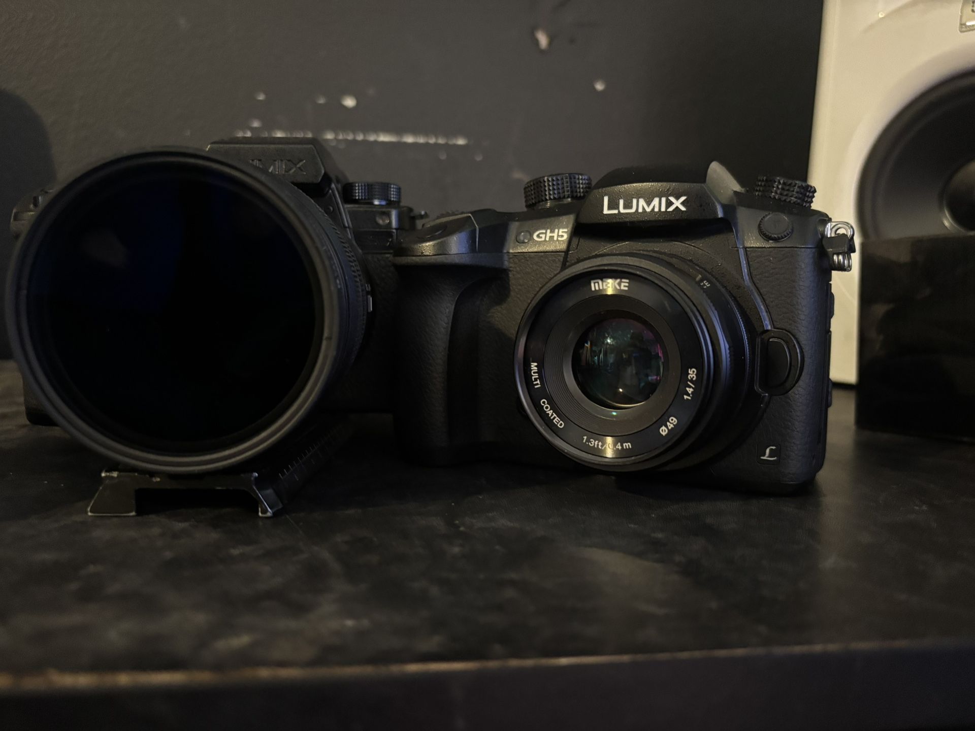 Panasonic Gh5 W/35mm 1.4 & Extras