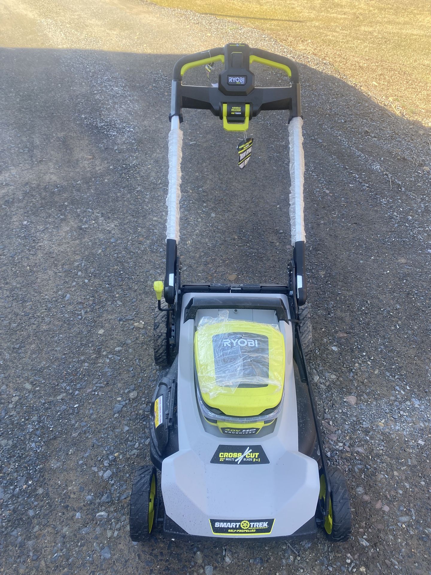*PENDING Ryobi 21” Crosscut Smart Trek Mower