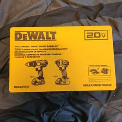 Dewalt Drill And Impact Gun
