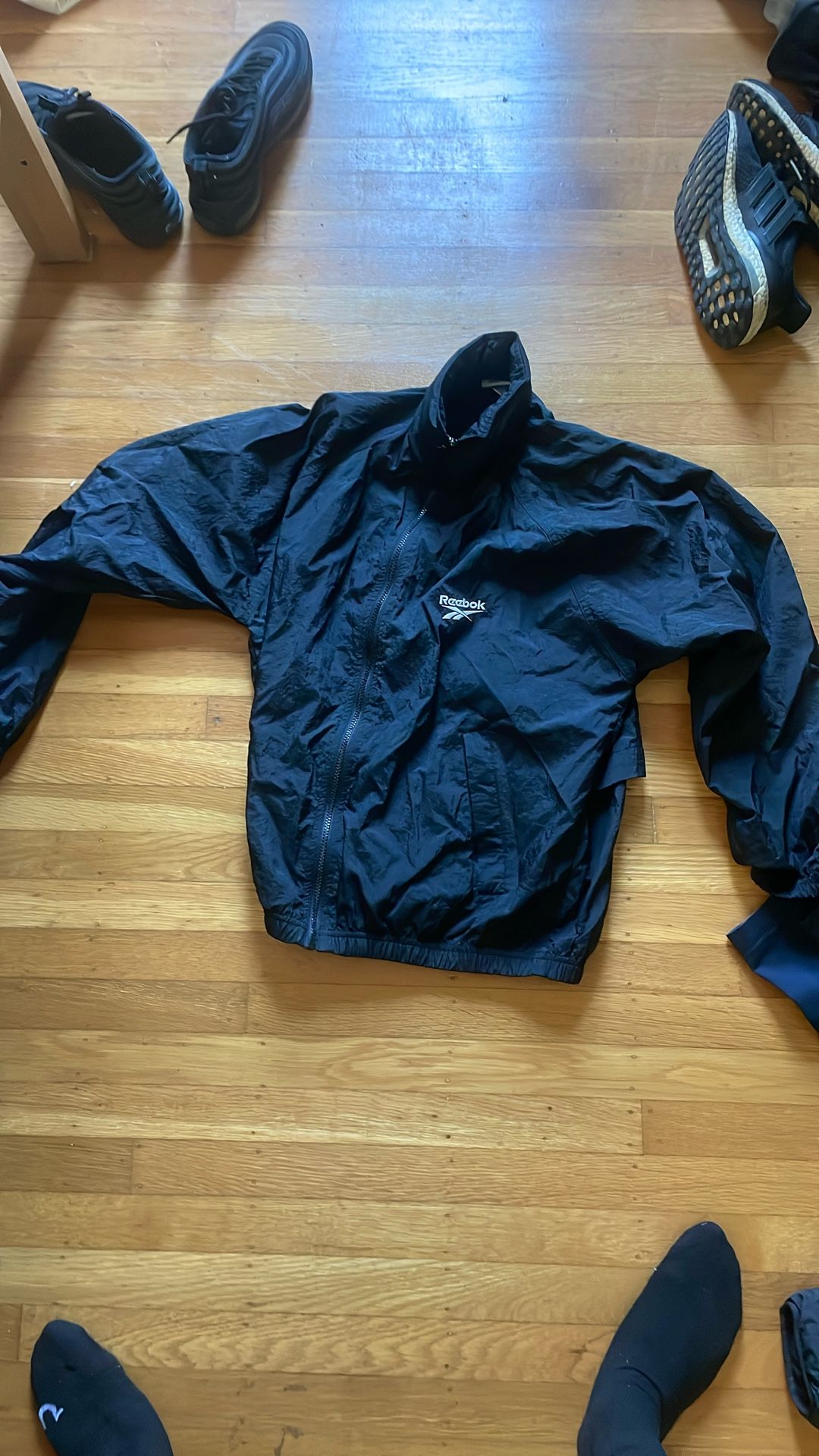 Y2k Retro Reebok WindBreaker. Men's Small
