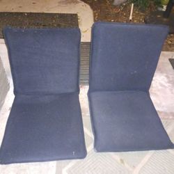 2 NEW PORTABLE TRAVEL CAMPING ETC FOLDING SEATS 18 BOTH FIRM FINAL PRICE