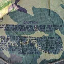 Military Poncho Standard Size