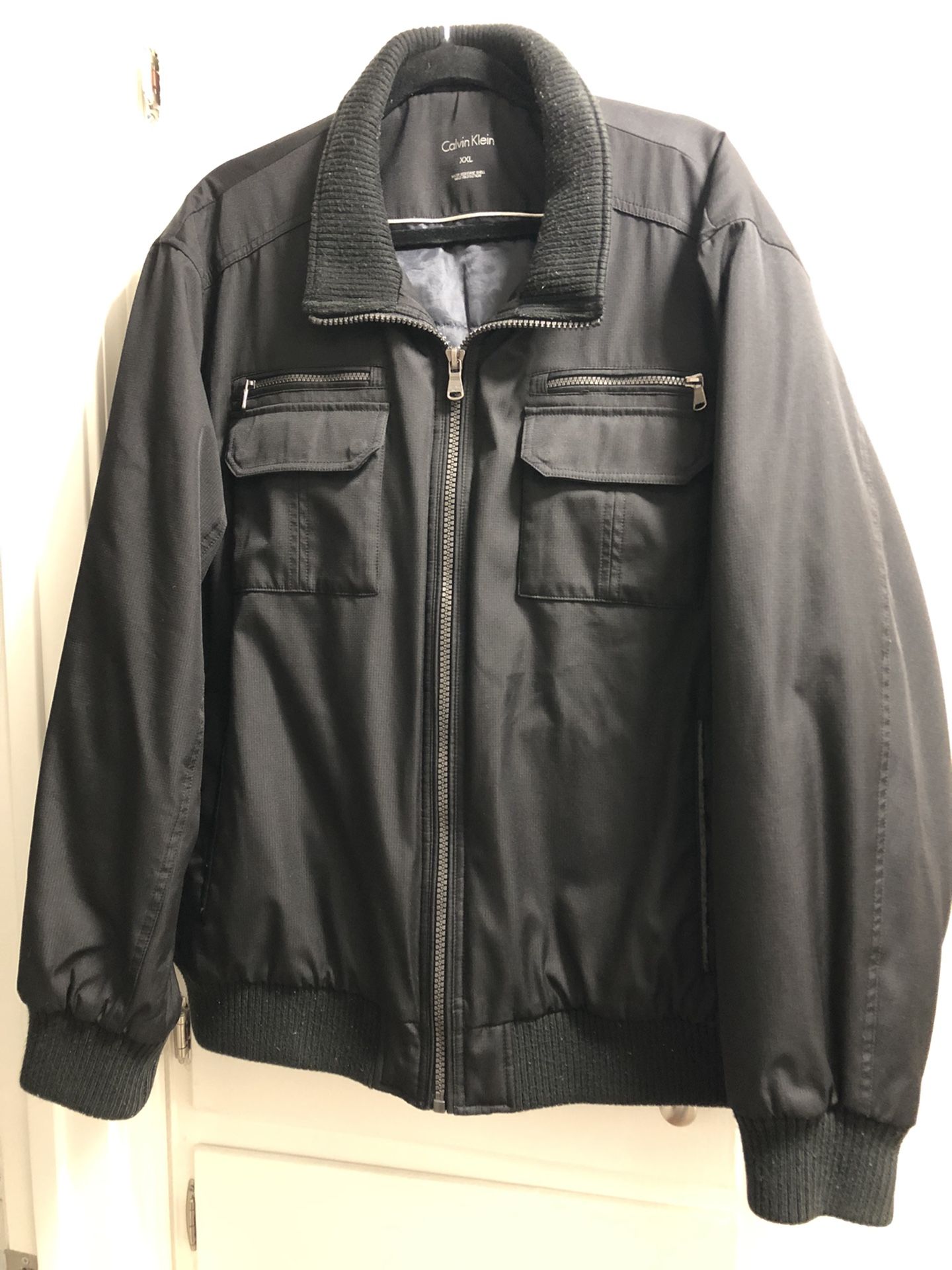 Calvin Klein Jacket Black Mens XXL