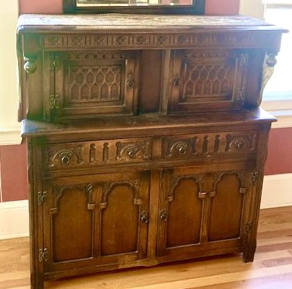 Vintage English Old Charm Hutch