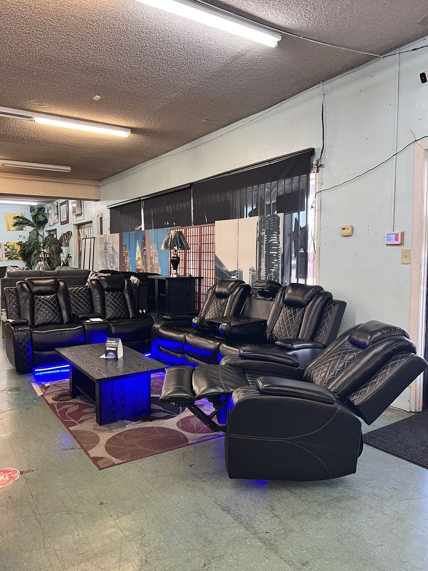 🥳Flash Deal🥳 Brand New 3pc Power Reclining Sofa, Reclining Loveseat & Power Recliner Chair $1899, Finance Available, Delivery Available