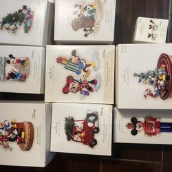 Vintage Mickey Mouse Christmas Ornaments 