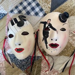 Vandor Pelzman Decorative Masks 1980s