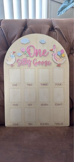 One Silly Goose Monthly Board