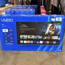 Vizio 55” 4K Smart TV Brand New In Box ONLY $179.99!!