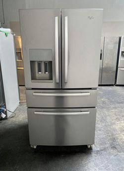 Whirlpool 4-Door Refrigerator Stainless Steel