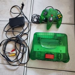 Nintendo 64 Video Game Console (READ DESCRIPTION)