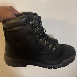 Timberland Work Boot Black Size 9.5 Men Used 