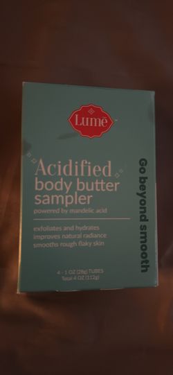 Lume Acidified Body Butter Sampler