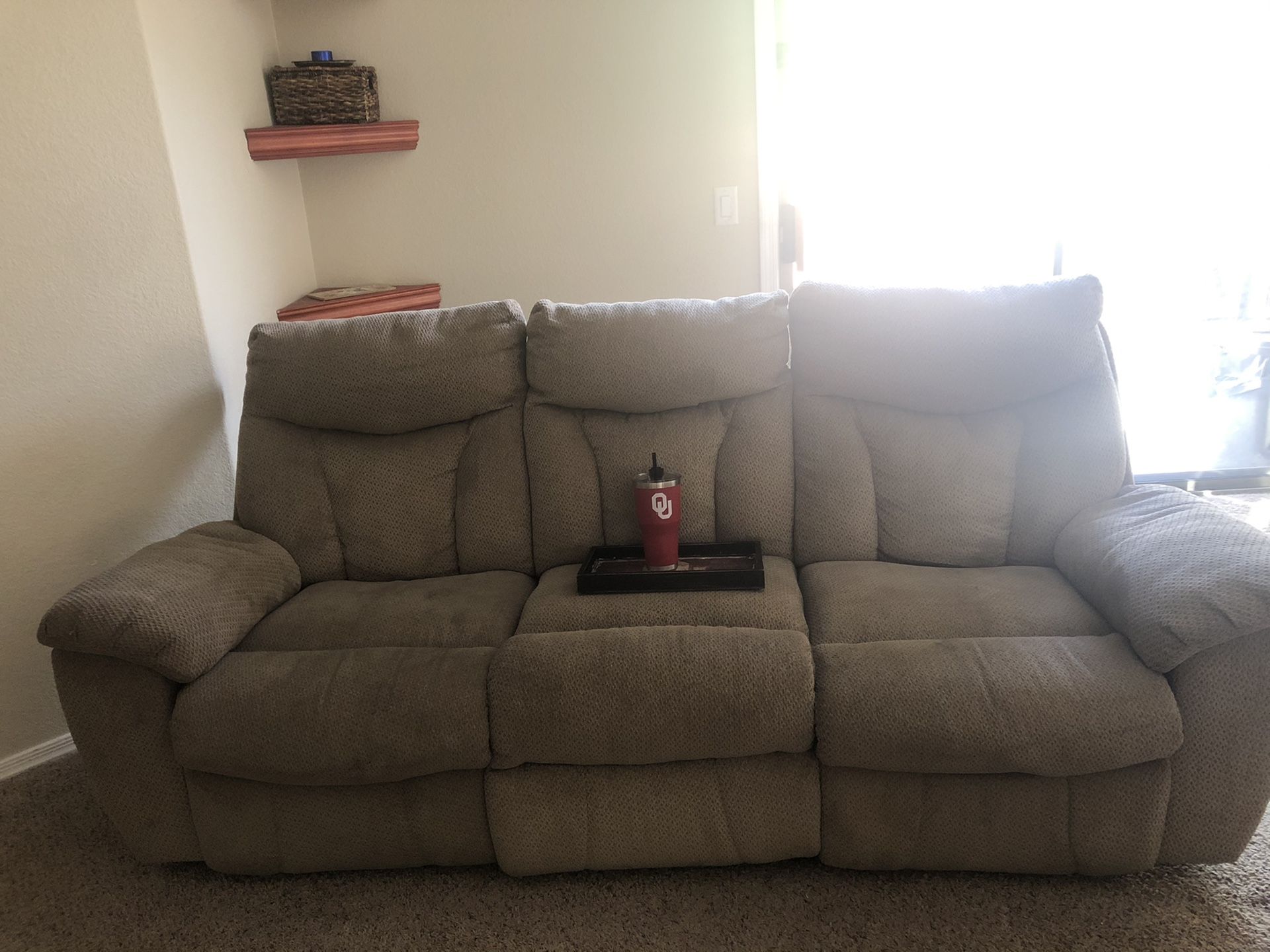 Grey recliner Free