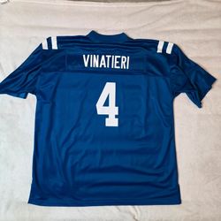 NFL Proline Adam Viniatieri #4 Indianapolis Colts Jersey XXL