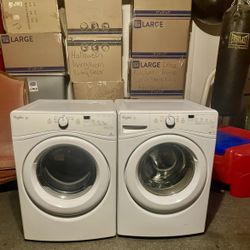 Washer and Dryer 