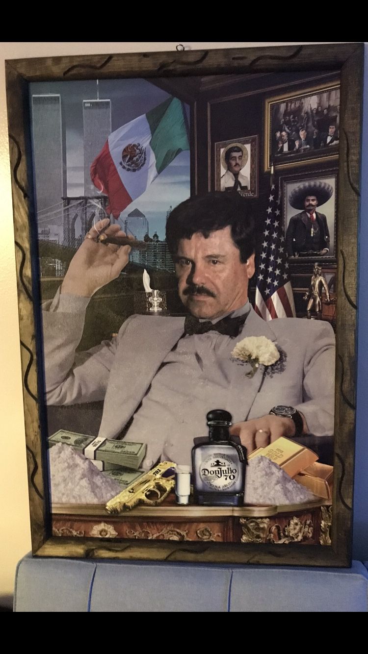 El Chapo Joaquin Guzman Portrait