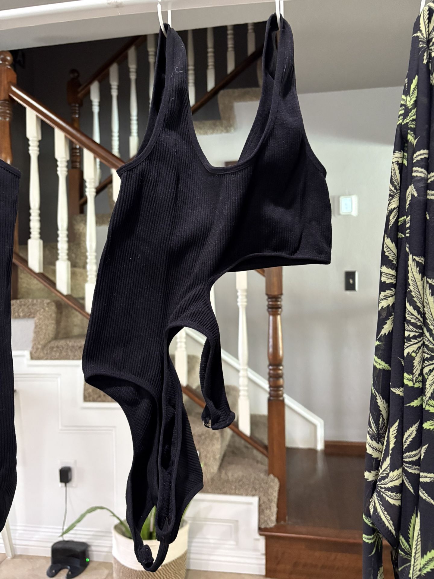 Anwnd Black Bodysuit