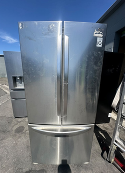 LG 3-Door French Door Fridge Stainless Steel