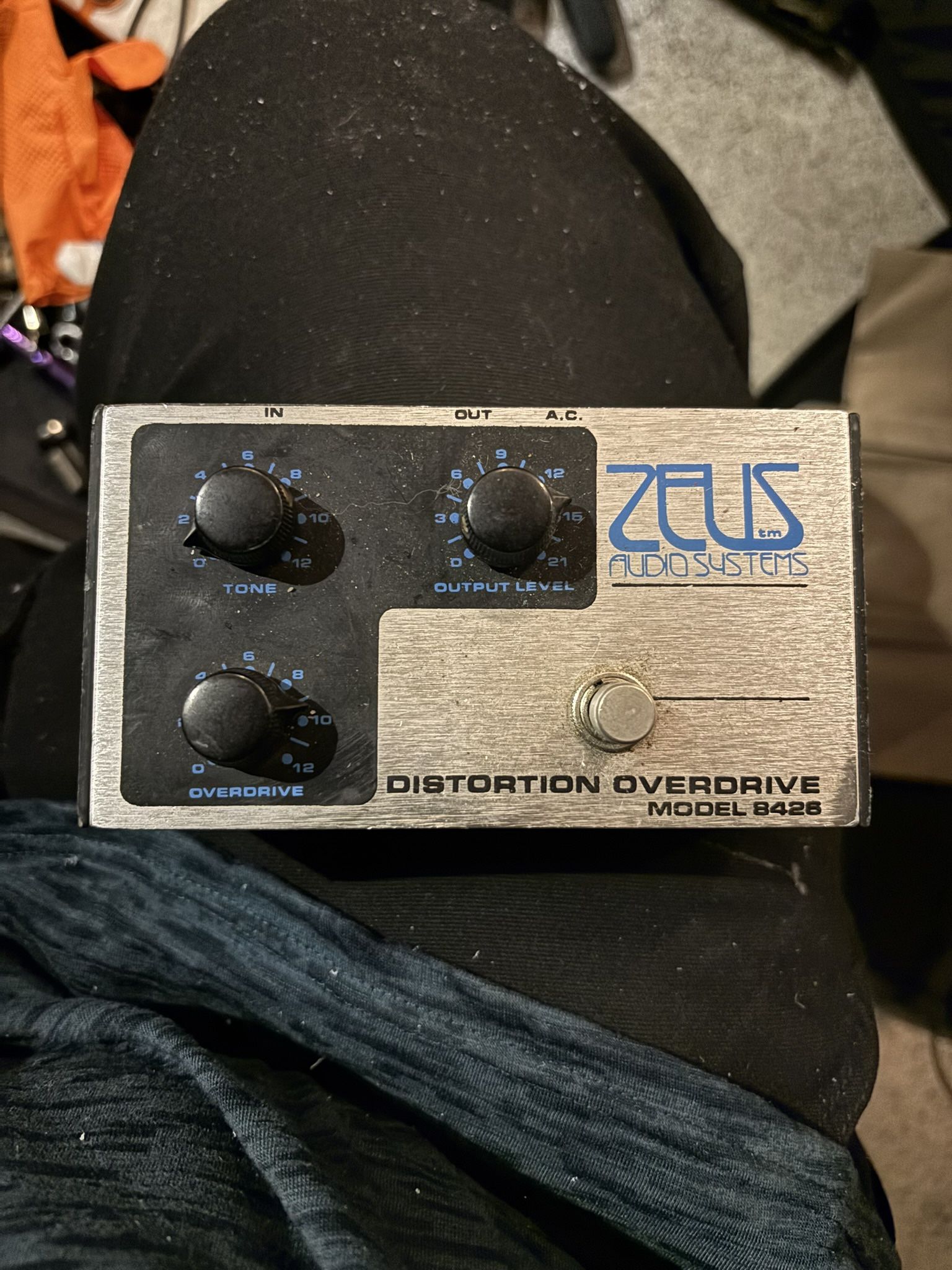 Vintage Zeus Audio Systems Distortion Overdrive