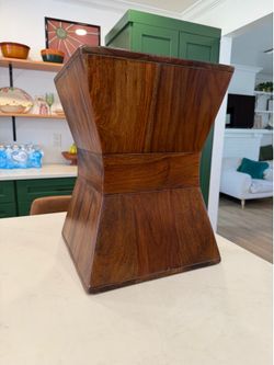 Solid wood end  table made in India